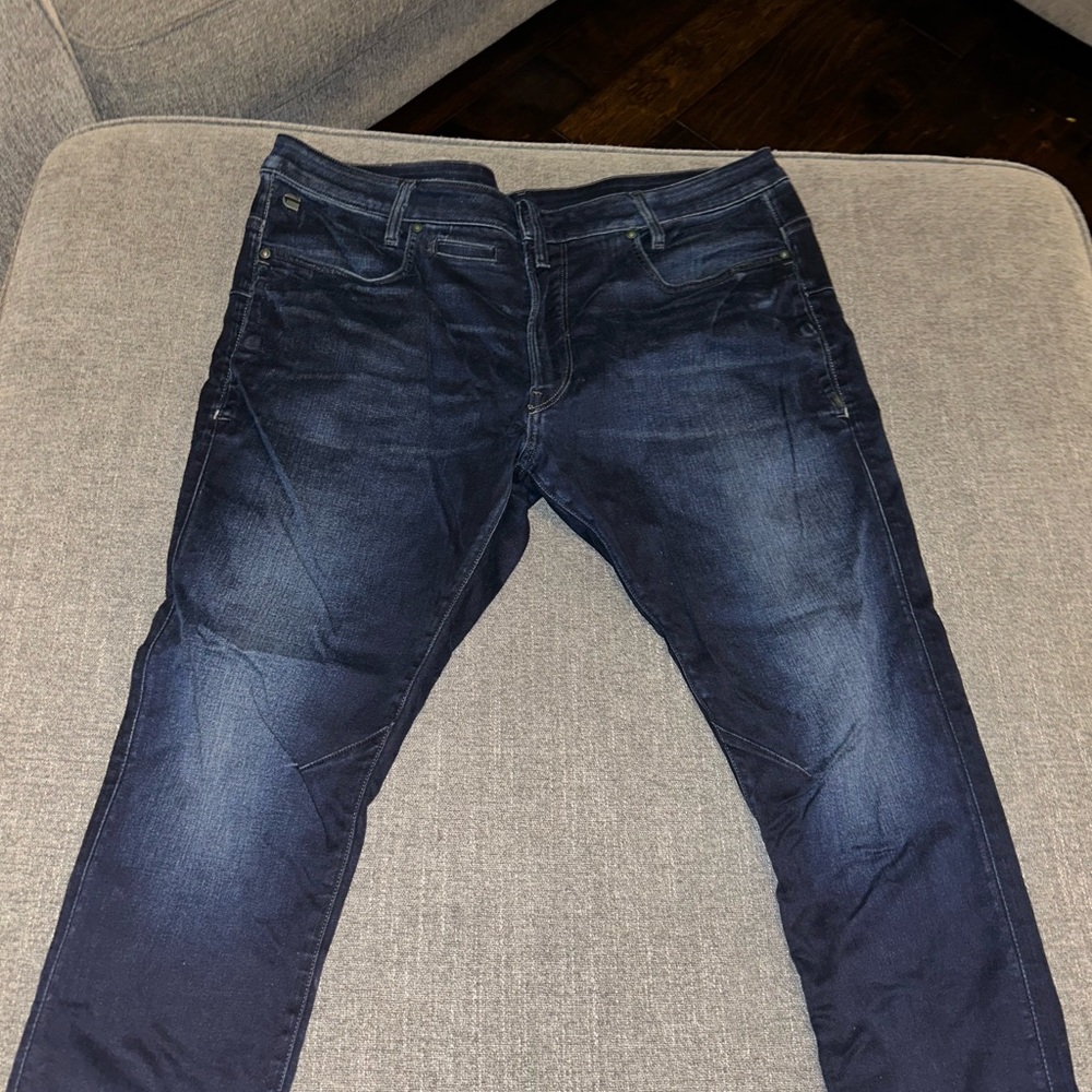 G-Star Blue Skinny Jeans with Rich Indigo Hue
